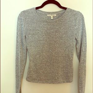 Express lightweight sweater crop